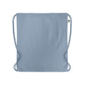 Baby Blue - Back - MidOcean Yuki Organic Cotton Drawstring Bag