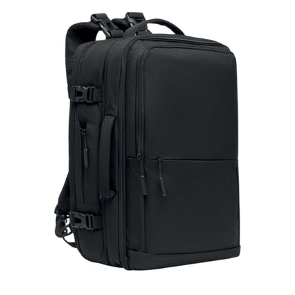 Black - Side - MidOcean Sophis RPET Backpack