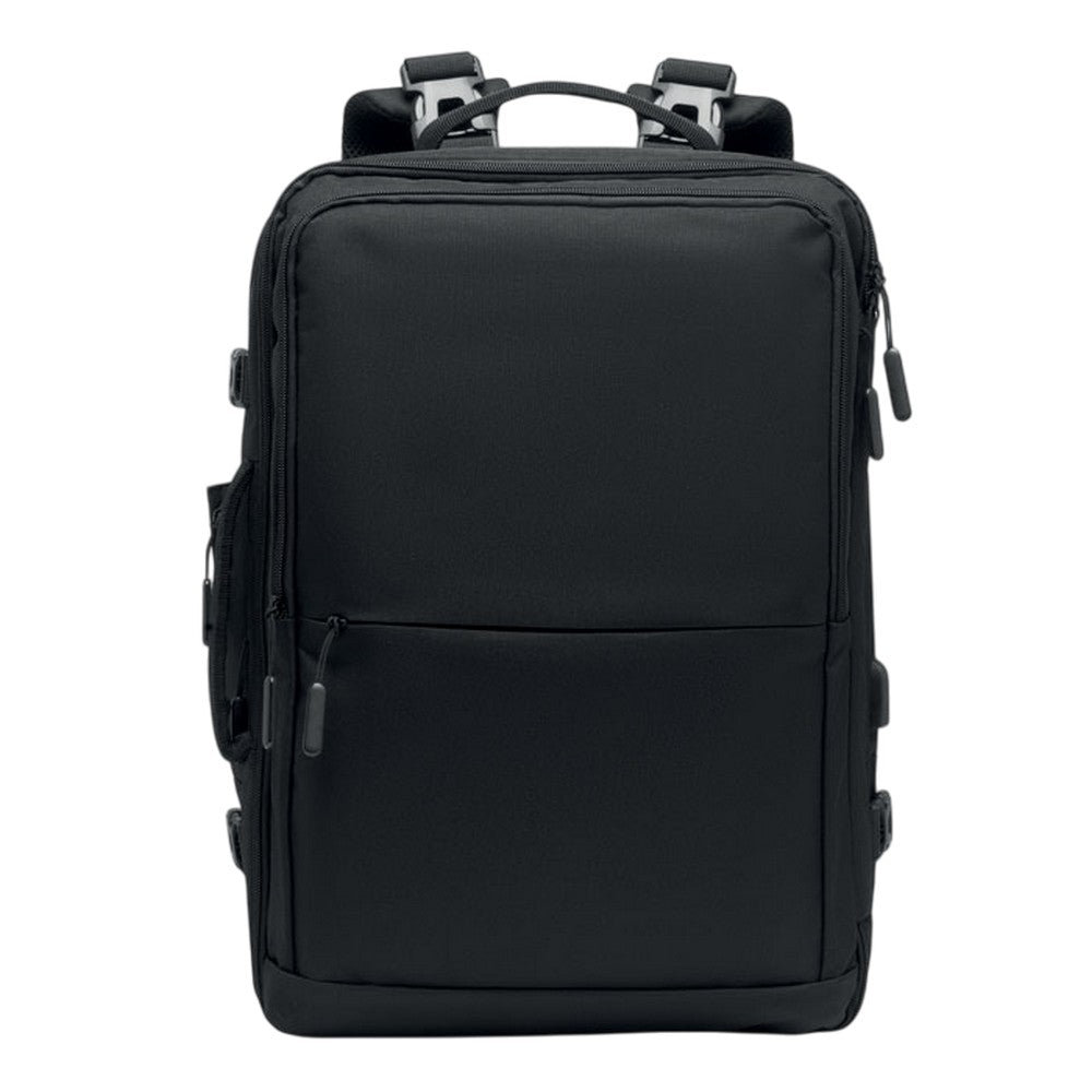 Black - Front - MidOcean Sophis RPET Backpack