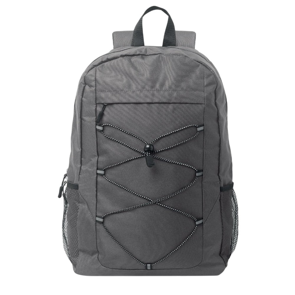 Stone Grey - Front - MidOcean Hige Backpack