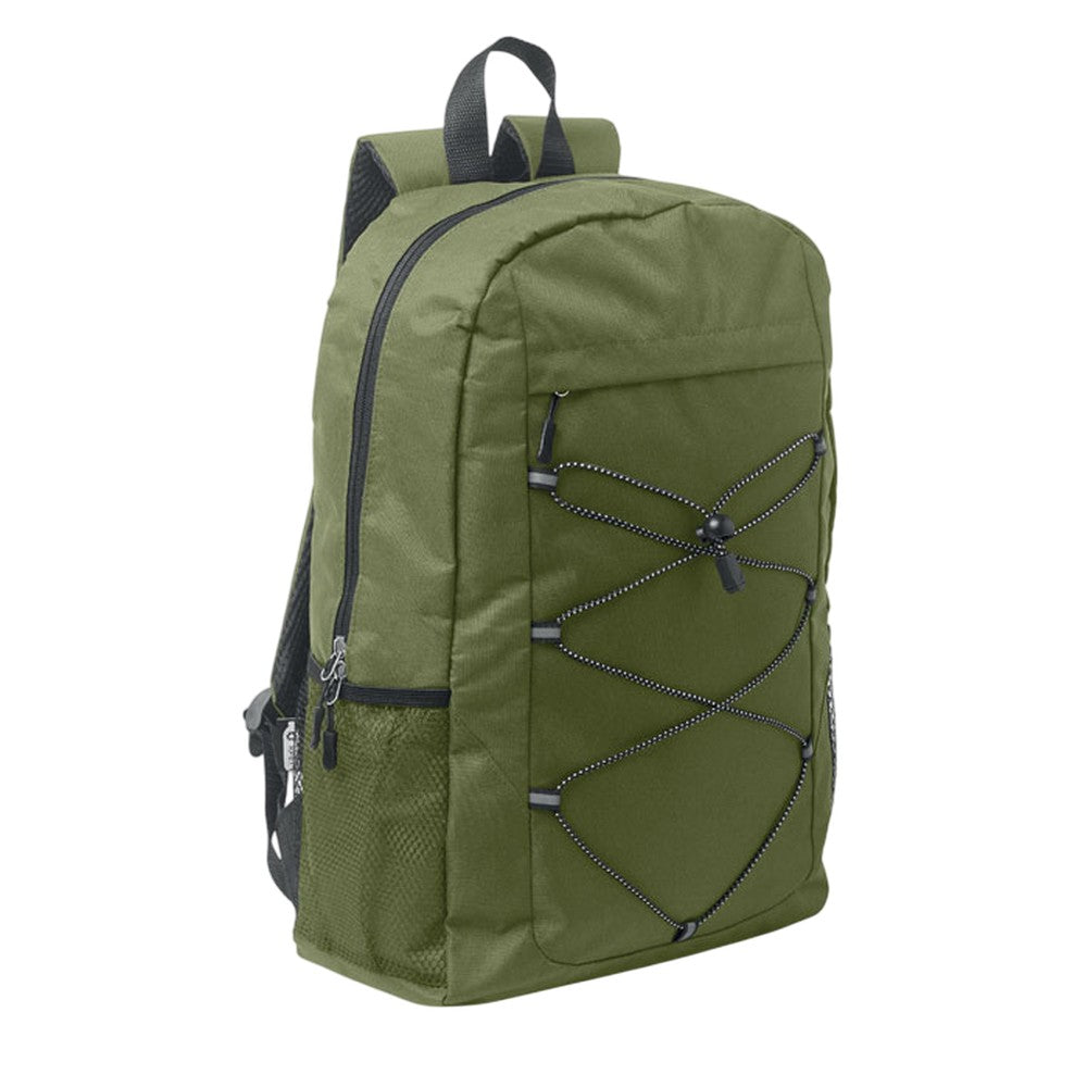 Army Green - Side - MidOcean Hige Backpack