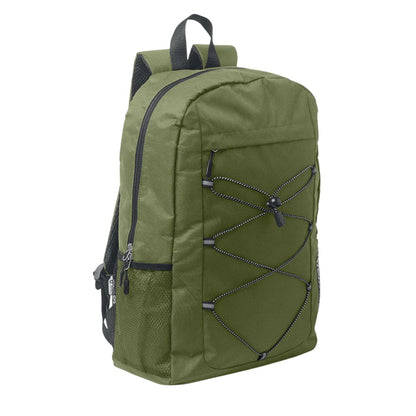 Army Green - Side - MidOcean Hige Backpack