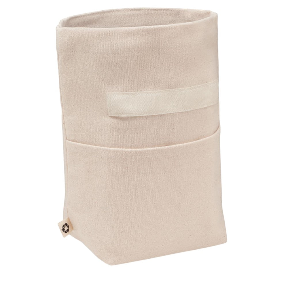 Beige - Side - MidOcean Recoba Recycled Cotton Cooler Bag