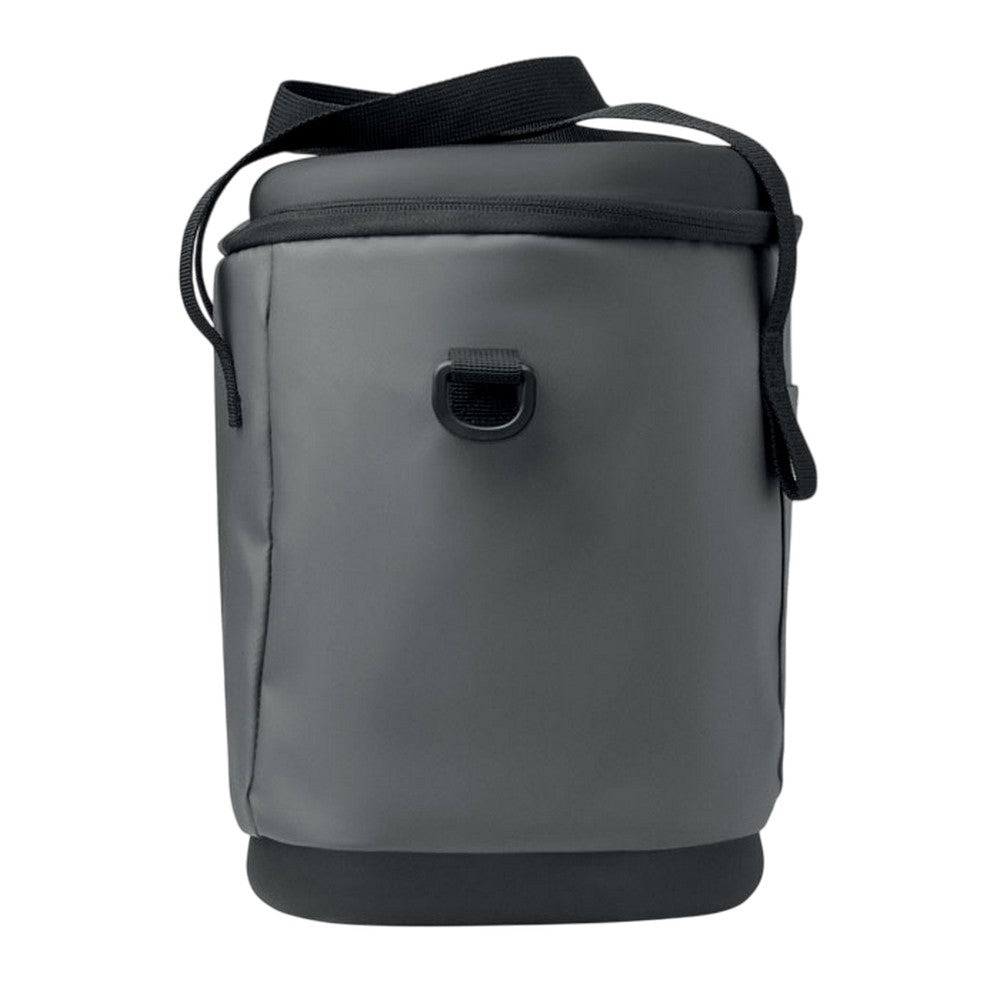 Stone Grey-Black - Lifestyle - MidOcean Coolin 16L Tarpaulin Cooler Bag