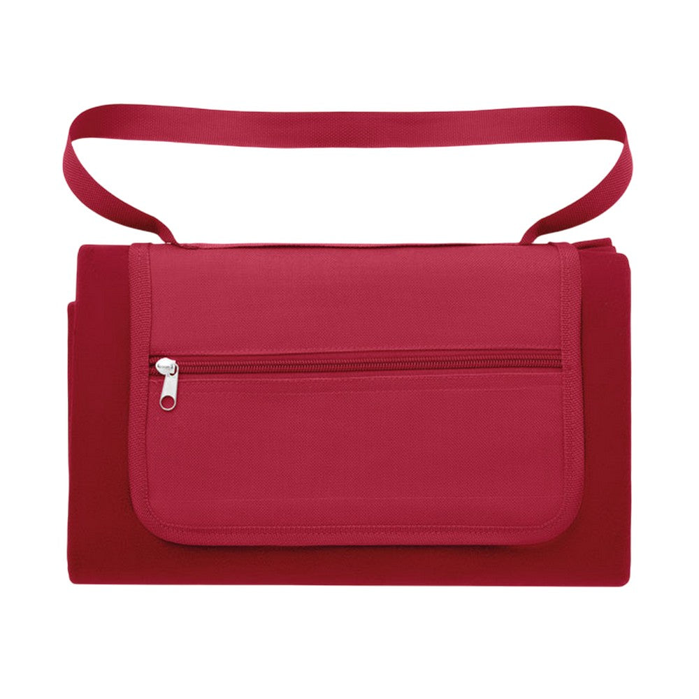 Red - Front - MidOcean Goodtimes Picnic Blanket
