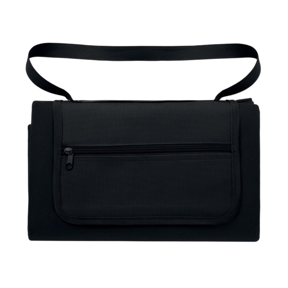 Black - Front - MidOcean Goodtimes Picnic Blanket