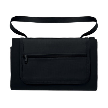 Black - Front - MidOcean Goodtimes Picnic Blanket