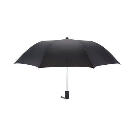 Black - Front - MidOcean Haarlem Folding Umbrella