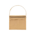 Beige - Back - MidOcean Papercool Woven Cooler Bag