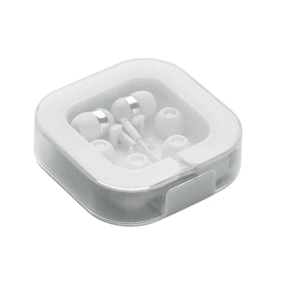 White - Front - MidOcean Musisoft C Wired Earphones