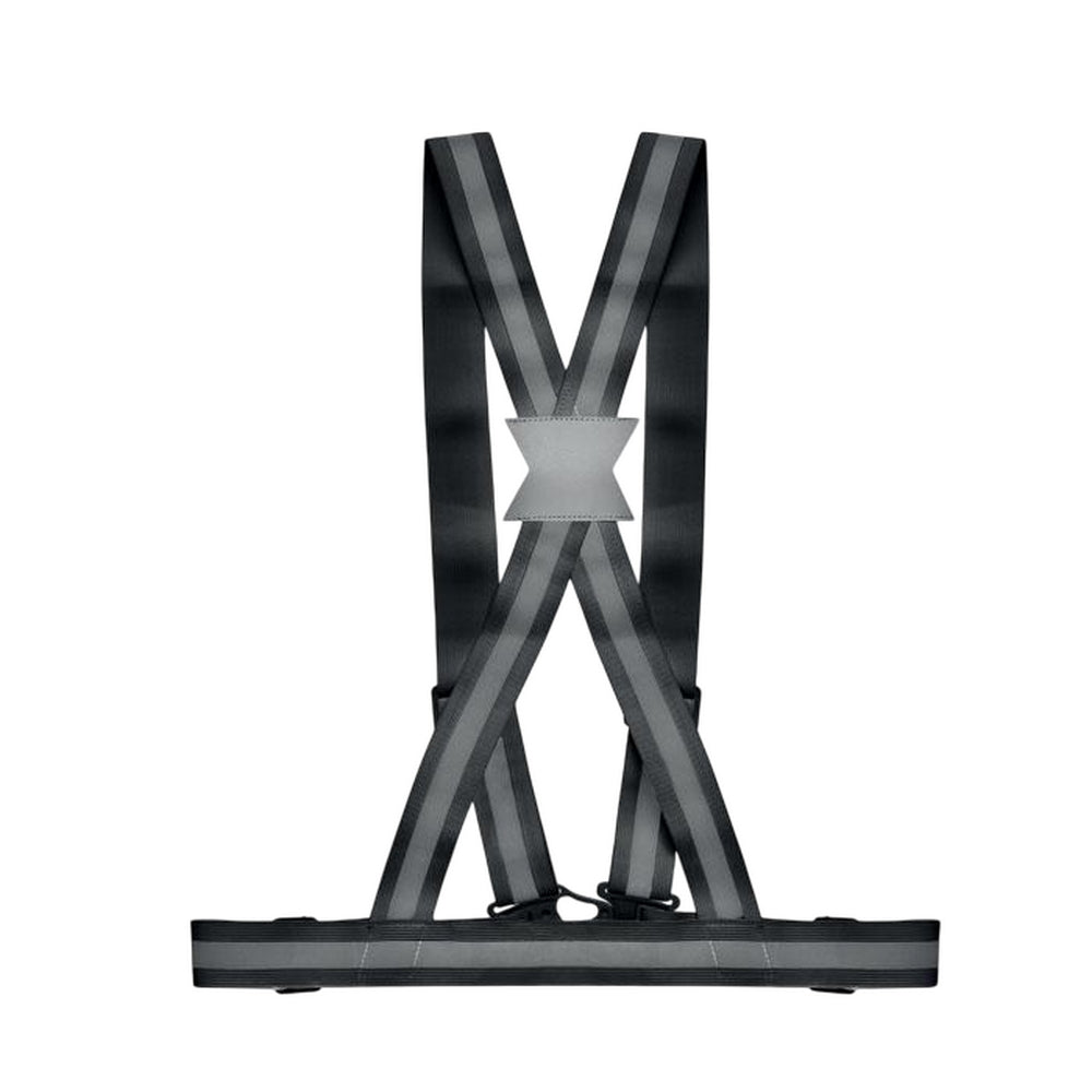 Black - Back - MidOcean Allvisible Reflective Body Belt