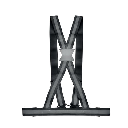 Black - Back - MidOcean Allvisible Reflective Body Belt