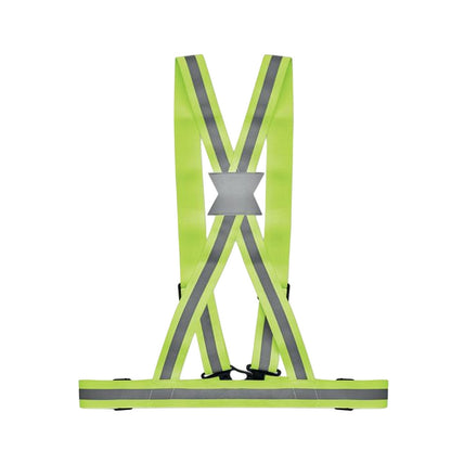 Neon Green - Back - MidOcean Allvisible Reflective Body Belt