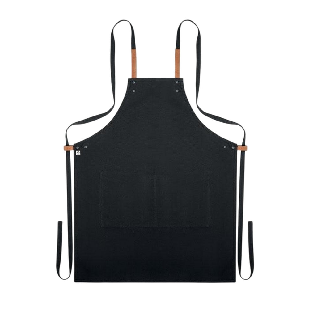Black - Side - MidOcean Nagpur Colour Organic Cotton Apron