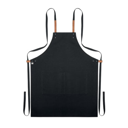 Black - Side - MidOcean Nagpur Colour Organic Cotton Apron
