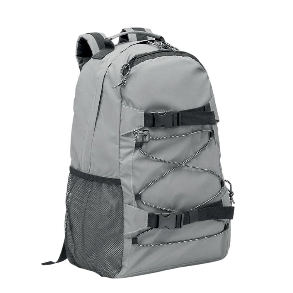 Matt Silver - Front - MidOcean Bright Sportbag Backpack