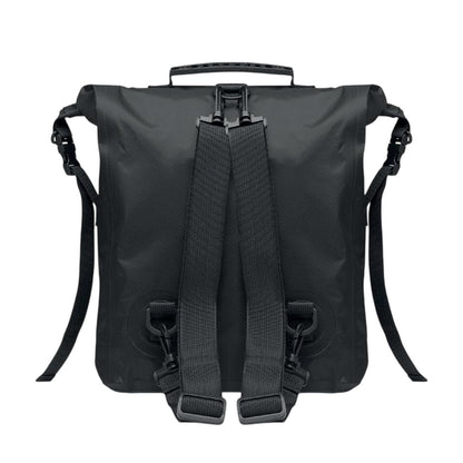 Black - Back - MidOcean Scubaroll RPET Waterproof 30L Backpack