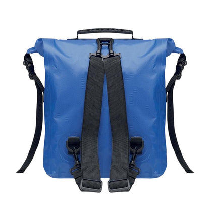 Royal Blue - Back - MidOcean Scubaroll RPET Waterproof 30L Backpack
