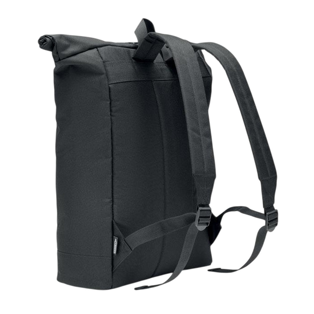 Black - Back - MidOcean Napa Roll Top RPET Backpack