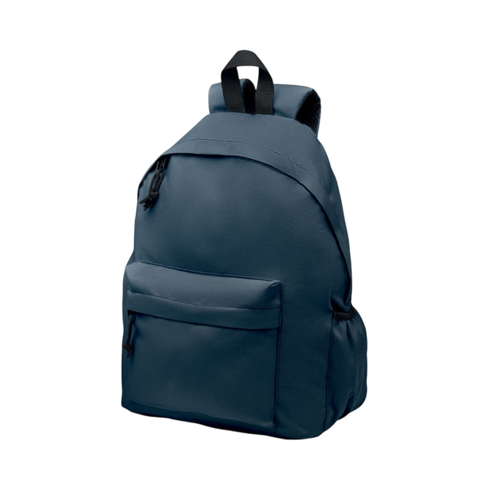 Blue - Side - MidOcean Bapal+ RPET Polyester Backpack