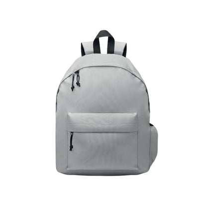 Grey - Front - MidOcean Bapal+ RPET Polyester Backpack