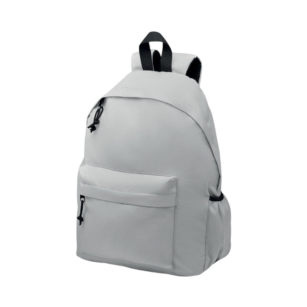 Grey - Side - MidOcean Bapal+ RPET Polyester Backpack