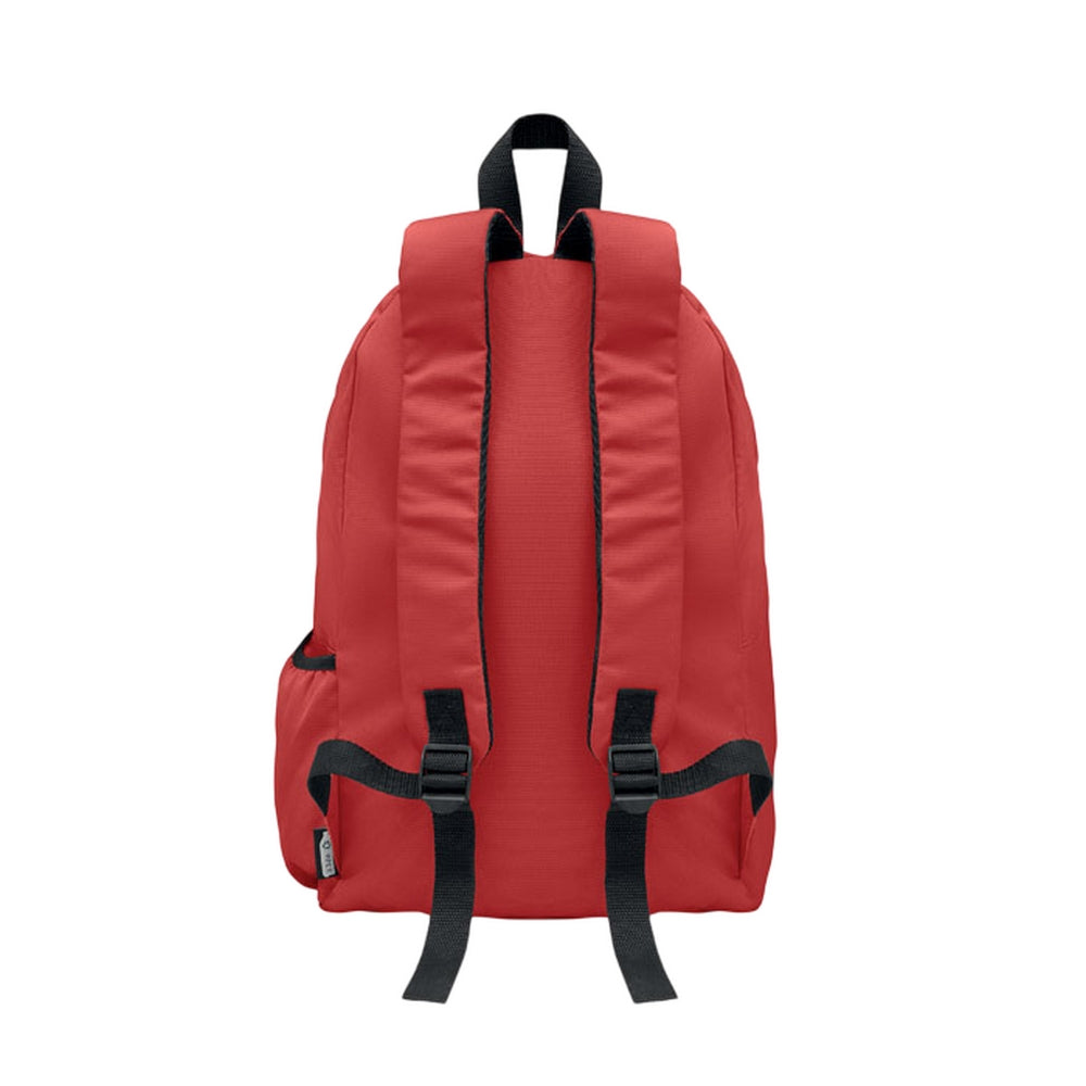 Red - Back - MidOcean Bapal+ RPET Polyester Backpack
