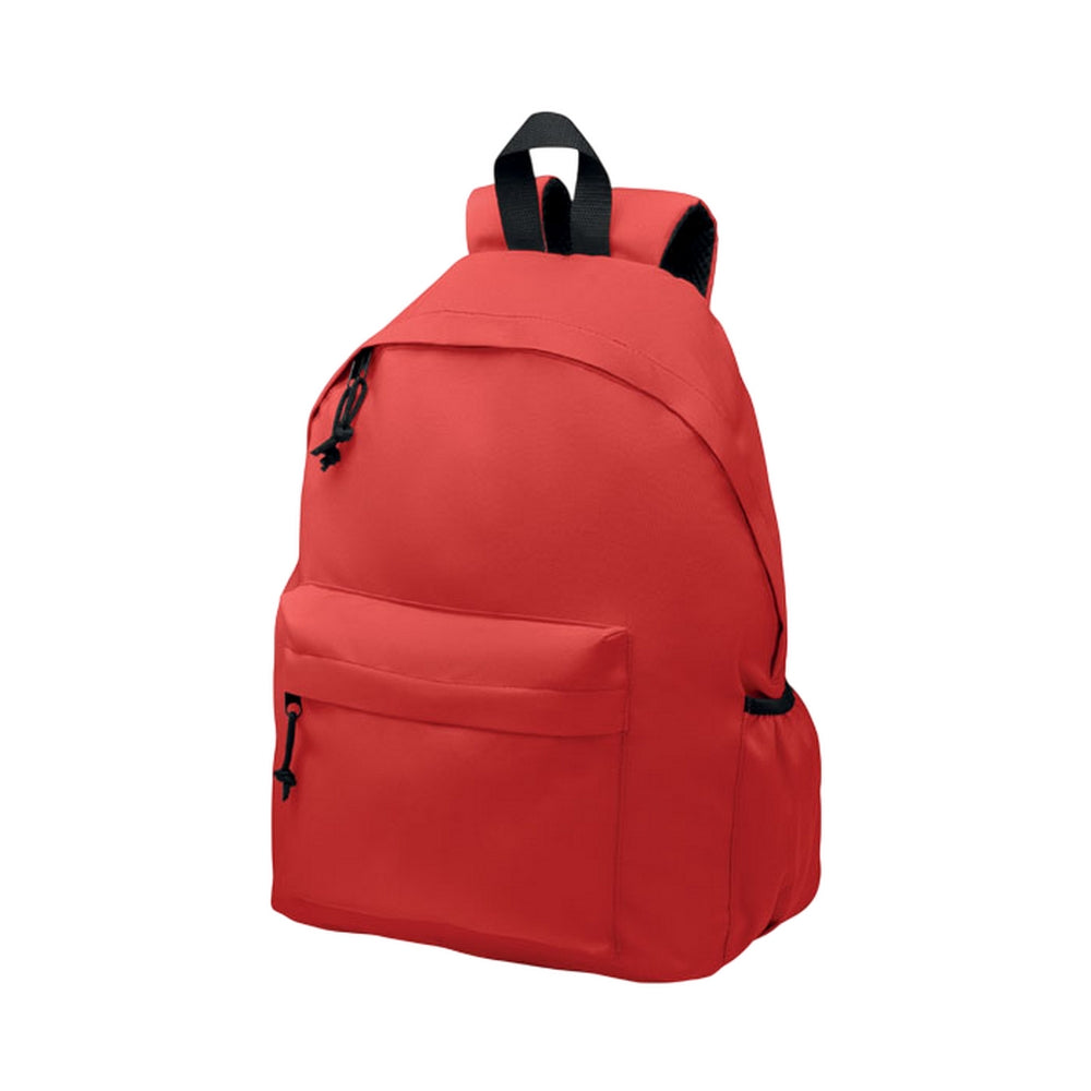 Red - Side - MidOcean Bapal+ RPET Polyester Backpack