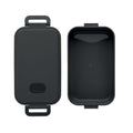 Black - Side - MidOcean Indus Polypropylene 800ml Lunch Box