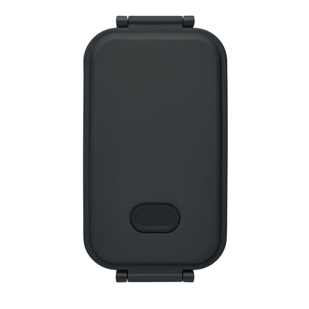 Black - Back - MidOcean Indus Polypropylene 800ml Lunch Box
