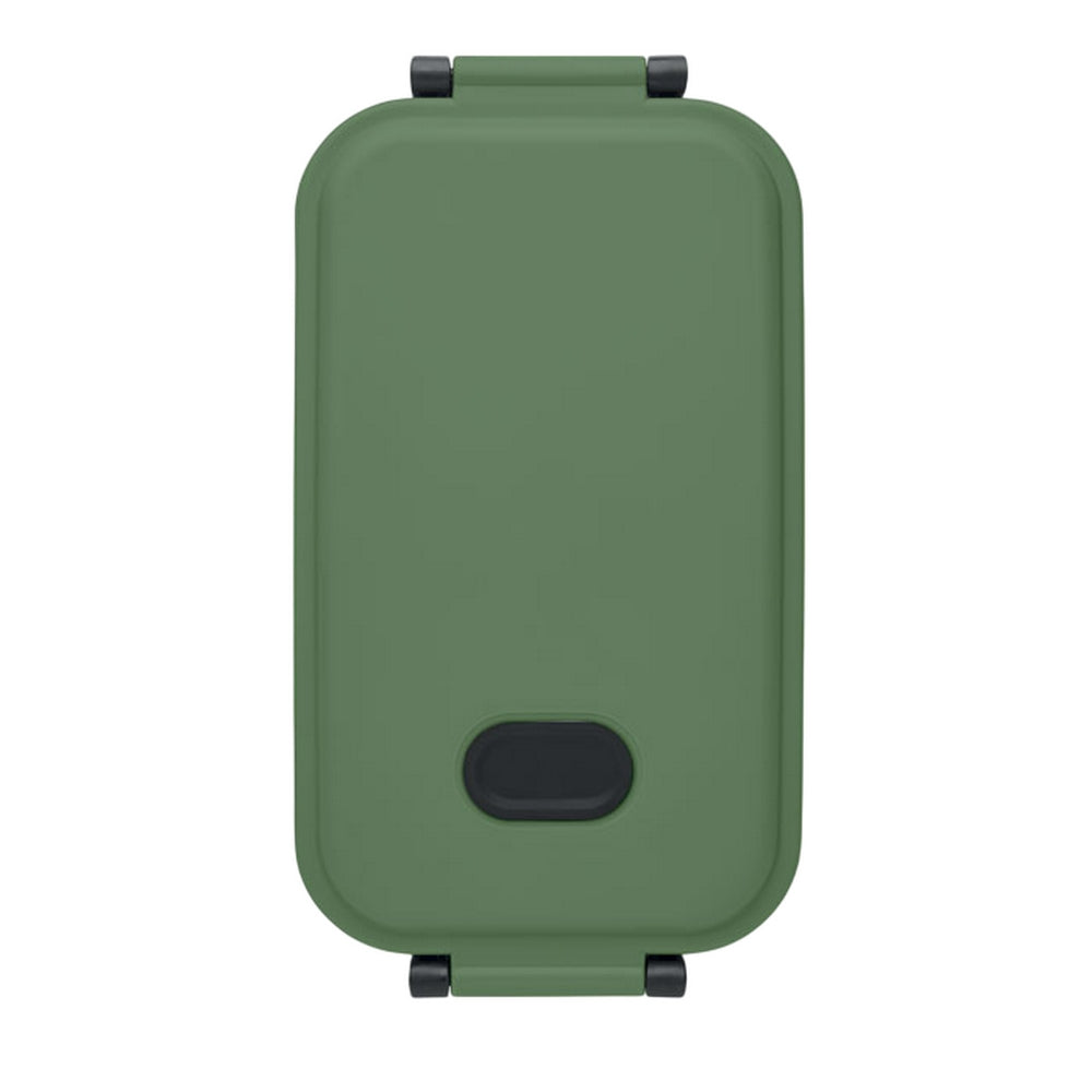 Dark Green - Back - MidOcean Indus Polypropylene 800ml Lunch Box