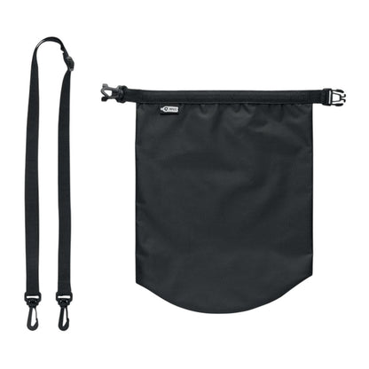 Black - Side - MidOcean Bolsaible+ RPET Waterproof 5L Bag