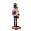 Blue - Side - MidOcean Jolly Crunch Wood Nutcracker Ornament