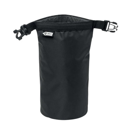 Black - Side - MidOcean Bolsaible RPET Waterproof 1.5L Bag