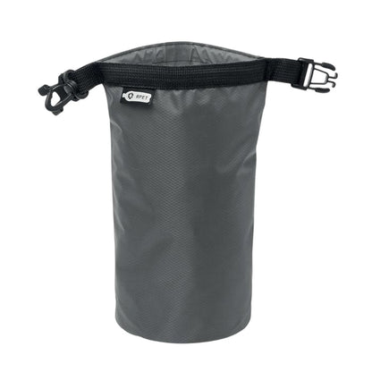 Stone Grey - Front - MidOcean Bolsaible RPET Waterproof 1.5L Bag