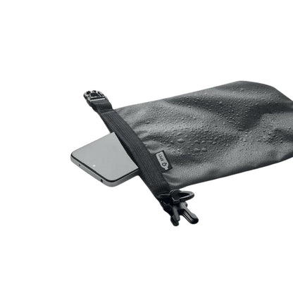 Stone Grey - Back - MidOcean Bolsaible RPET Waterproof 1.5L Bag
