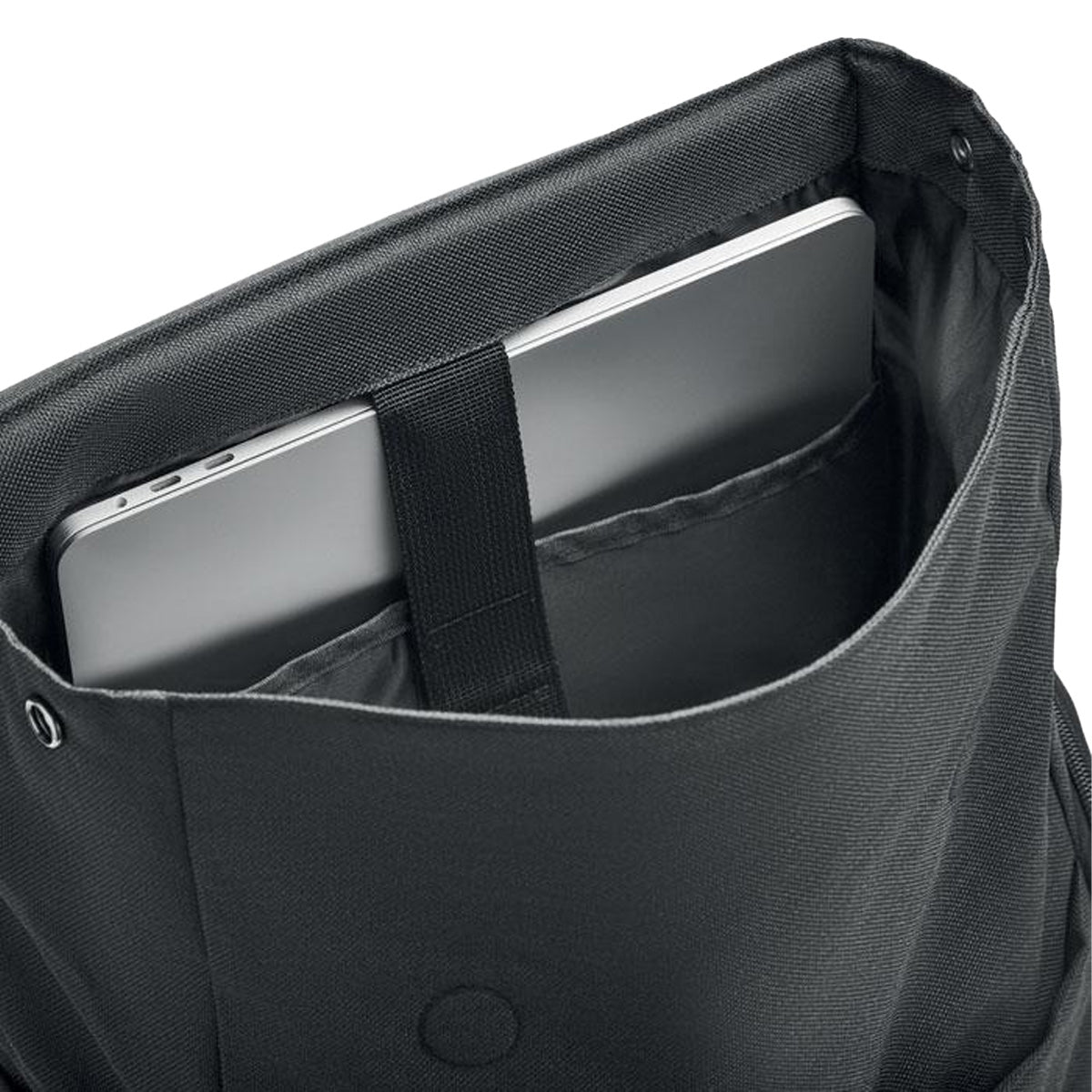 Black - Lifestyle - MidOcean Daegu Lap Two Tone RPET Laptop Backpack