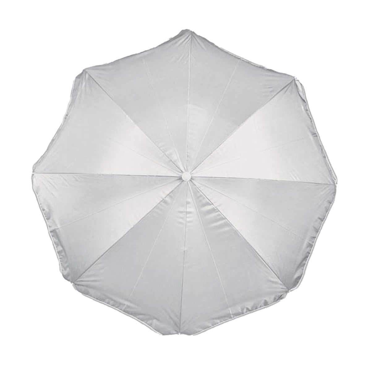 Grey - Back - MidOcean Parasun Portable Stick Umbrella