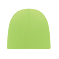 Lime - Front - MidOcean Lighty Cotton Blend Beanie