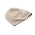 Beige - Back - MidOcean Lighty Cotton Blend Beanie