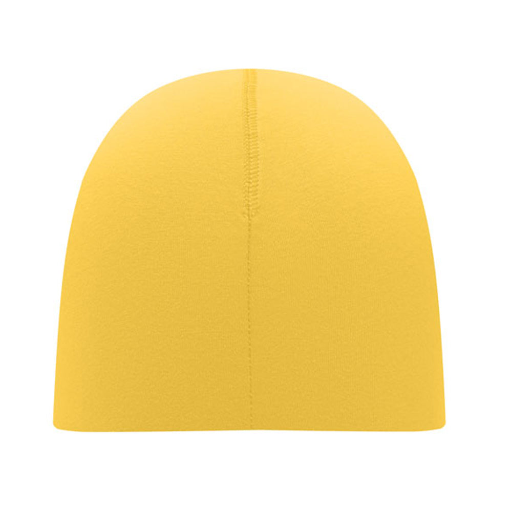 Yellow - Back - MidOcean Lighty Cotton Blend Beanie