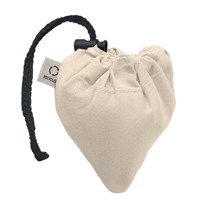 Beige - Side - MidOcean Carrie Foldable Shopper