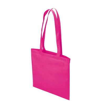 Fuchsia - Back - MidOcean Totecolor Non-Woven Shopper Bag