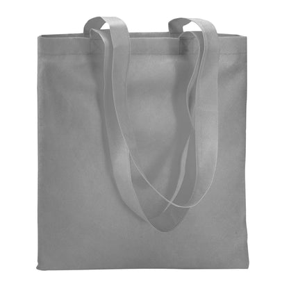 Grey - Front - MidOcean Totecolor Non-Woven Shopper Bag