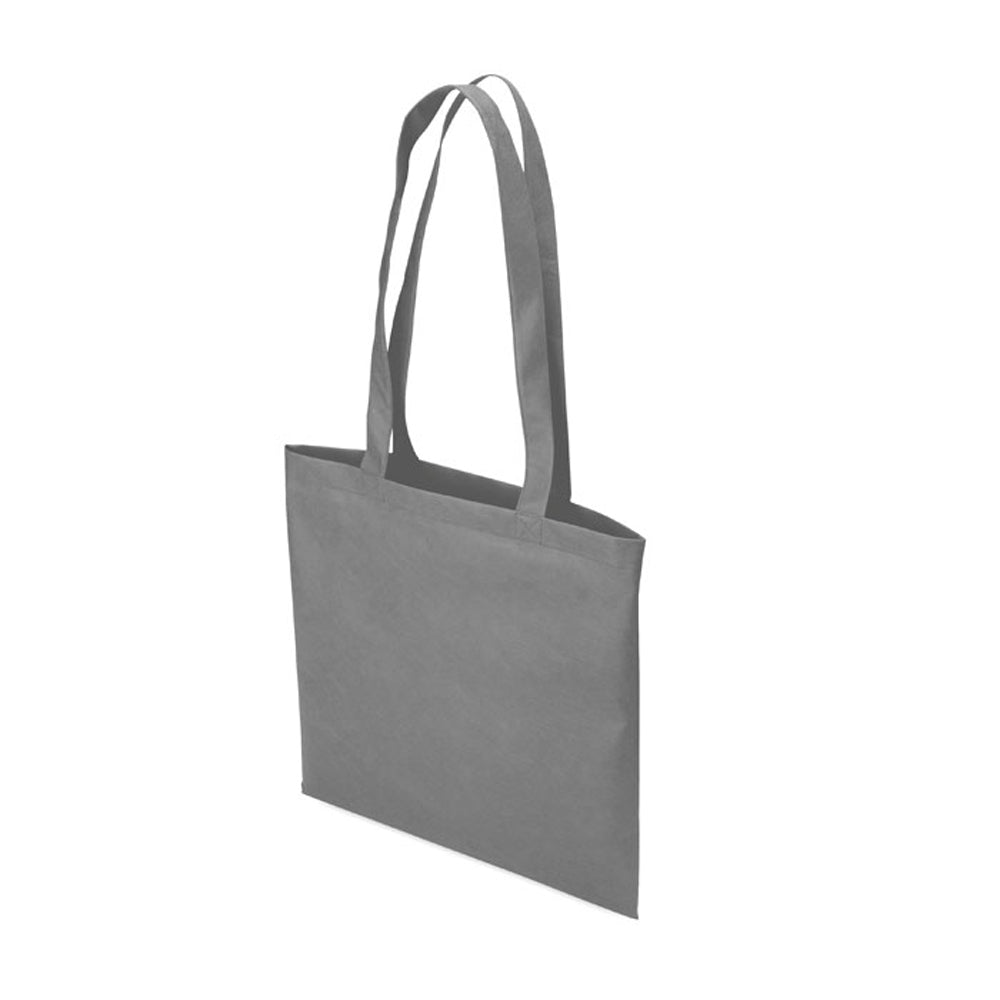 Grey - Back - MidOcean Totecolor Non-Woven Shopper Bag