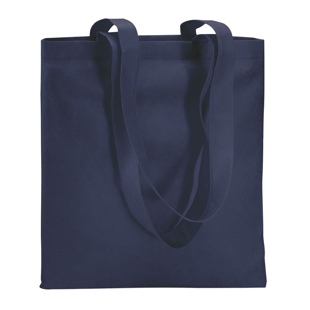 Blue - Front - MidOcean Totecolor Non-Woven Shopper Bag