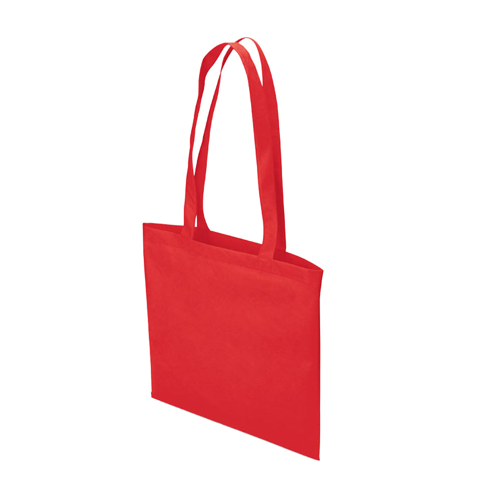Red - Back - MidOcean Totecolor Non-Woven Shopper Bag