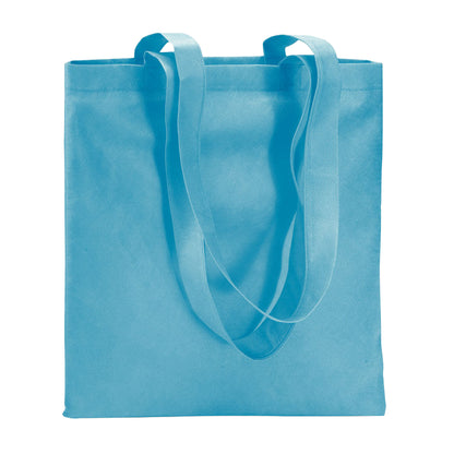Turquoise - Front - MidOcean Totecolor Non-Woven Shopper Bag