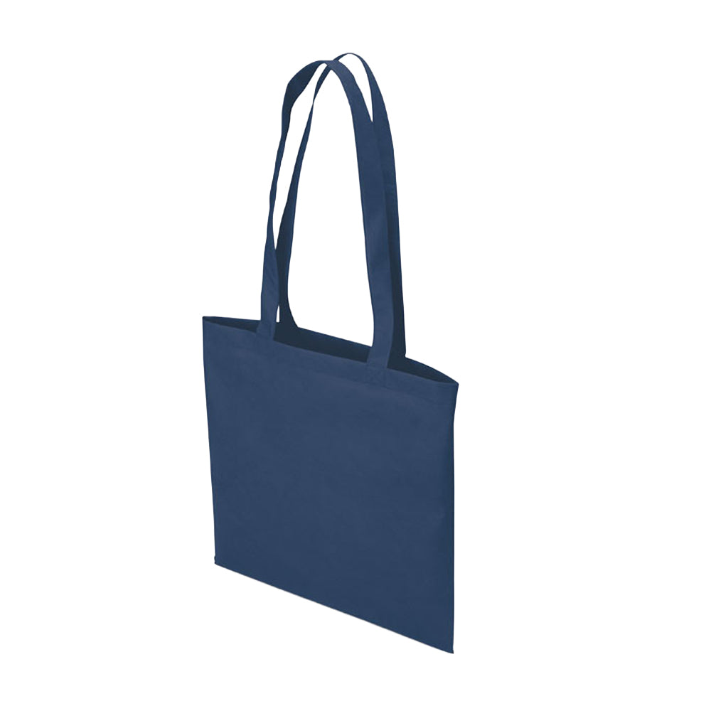 Blue - Back - MidOcean Totecolor Non-Woven Shopper Bag