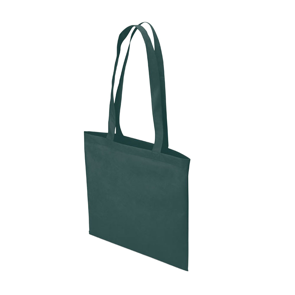 Dark Green - Back - MidOcean Totecolor Non-Woven Shopper Bag